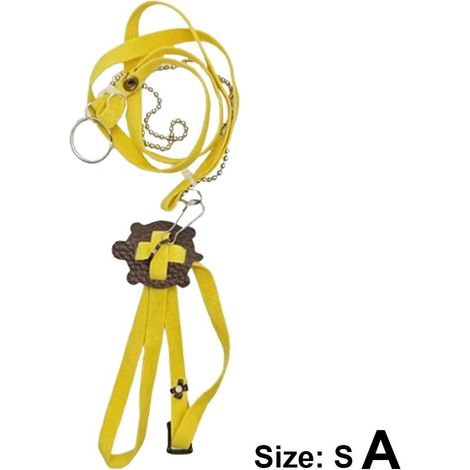Harnais En Cuir Pour Tortue - Longueur Réglable 120 Ou 150 cm - Largeur 0,8 cm - Fermoir En Acier Inoxydable - 1 Pièce (1/5)