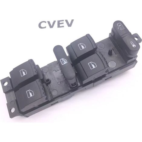Interrupteur principal de lève-vitre électrique avant gauche à 12 broches pour Bora classique, référence 1JD 959 857 (1/5)