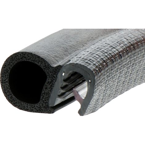 Perfil de goma universal para burlete de ventana de 27x14 mm. (1/2)