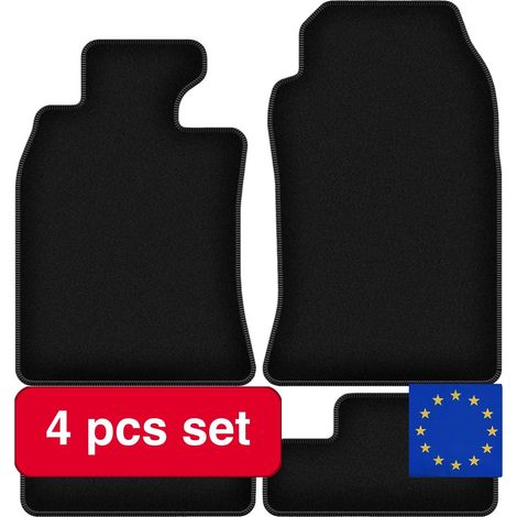 Tapis, Compatible avec Mini Cooper, Design Léger, noir (1/5)