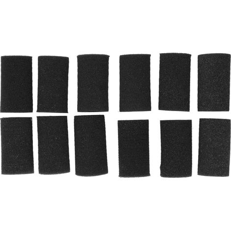 Set di 12 spugne a colonna – ricambio per filtro laghetto – acquario – pompe filtro