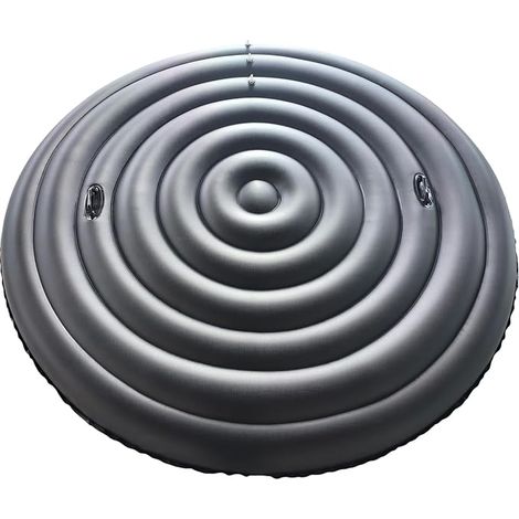 Universal Inflatable Hot Tub Cover Waterproof PVC Insulation Cover 4 Season Fits Round/Square Bathtubs (up to 180cm) Outdoor Dust Protection (1/5)