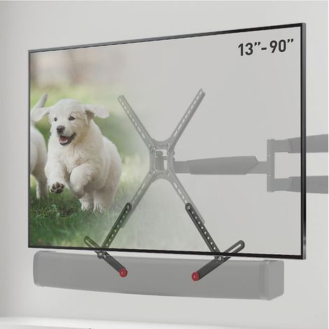 Staffa universale x Sound Bar - max 8,5kg - universale - facile installazione (1/2)