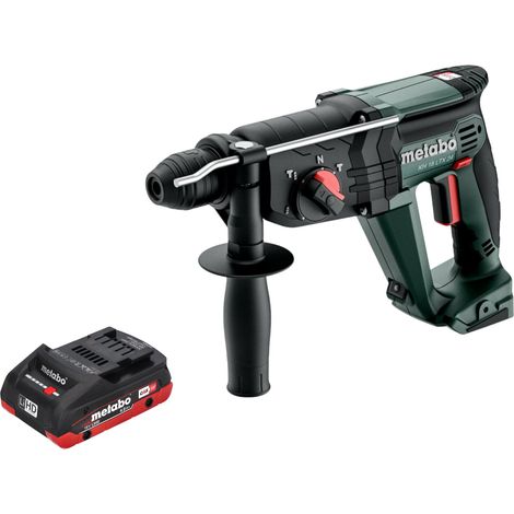 Metabo KH 18 LTX 24 Akku Kombihammer 18 V 2,1 J SDS Plus + 1x LiHD Akku 4,0 Ah - ohne Ladegerät