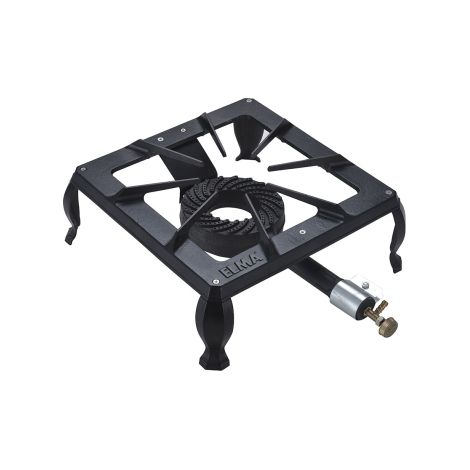 Fornello a gas in ghisa 6,5 kW Classic 40 x 40 x 16 cm