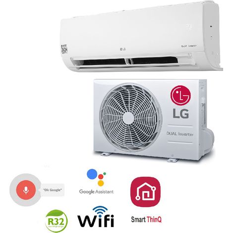 LG DualCool Inverter Libero Smart S12ET - 12000 BTU Wi-Fi ThinQ A++/A+
