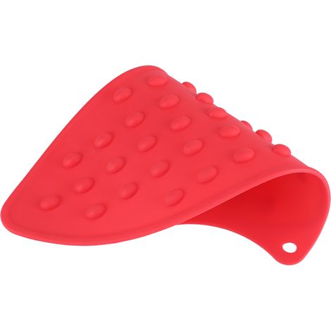 Tapis de repassage antidérapant en silicone résistant à la chaleur, protection de sécurité contre la chaleur (rouge) (1/5)