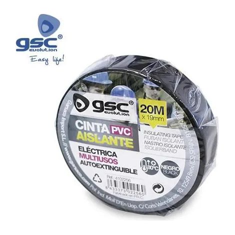 Nastro isolante hantums pvc adesivo 20 m 19 mm