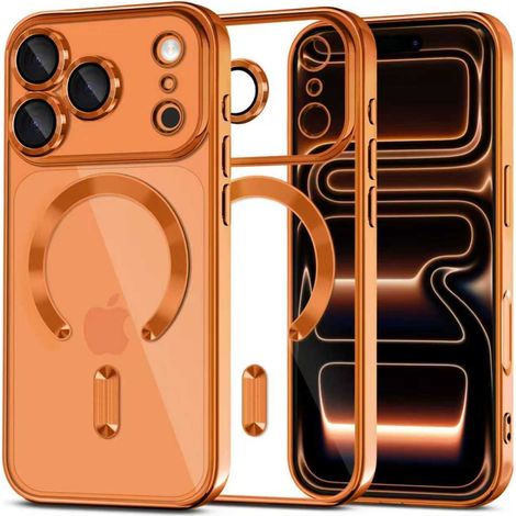 Tech-Protect Magflex MagSafe iPhone 17 Pro Max glänzendes Kosmisches Orange (1/5)