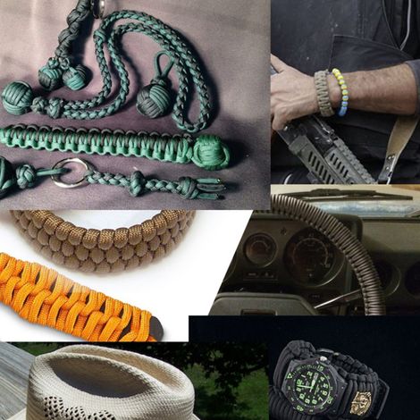 Kit de couture de paracorde 12 pièces, gabarit pour bracelet en paracorde DIY avec assortiment d'aiguilles en acier inoxydable pour le camping en plein air