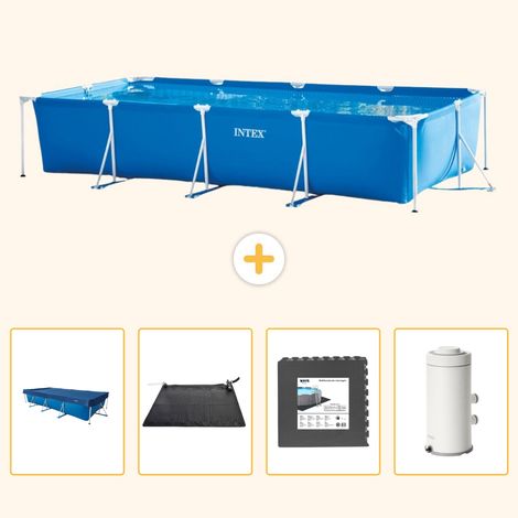 Intex Piscine Tubulaire Rectangulaire - 450x220x84 cm - 5-pièces S53 (1/5)