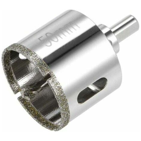 BUNTHAUS PA Aiperq Foret diamant pour scie cloche en verre, céramique, porcelaine, carrelage 50 mm (1/4)