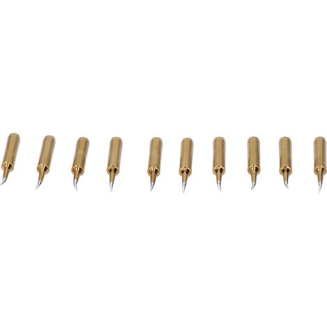 10 Stück Lötspitzen, goldene Lötspitzen, Ersatzzubehör 60W900M-T-IS (1/5)
