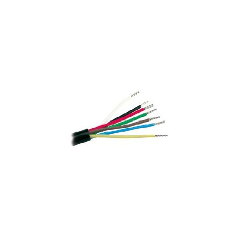Anschlussleitung lfm. H05VV-F 7x1,0 12V DC