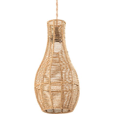 Vase rotin H63cm - createur dinterieur Belle décoration qui peut être placée dans de nombreux endroits (1/5)