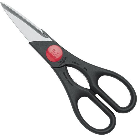 Ciseaux Multi-Usages/Universels, Longueur : 20 cm, Acier Inoxydable/Plastique, Manche Noir, Série Twin (1/5)