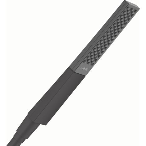 Hansgrohe Rainfinity - Alcachofa de ducha, 1jet, negro mate 26866670 (1/2)
