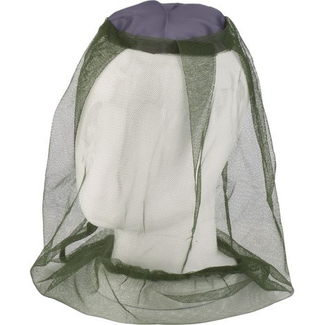 Lot de 5 filets anti-moustiques pour chapeau d'apiculteur, voiles de protection pour rucher, pêche et loisirs, couvre-chef léger avec moustiquaire (1/4)