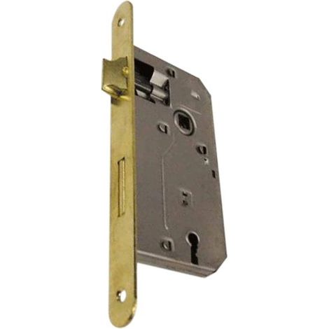 SERRATURA PATENT OTTONATA 35 BORDO TONDO "BONAITI" (1/2)