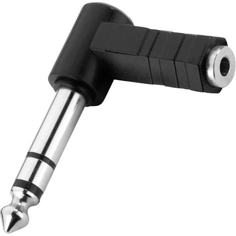 Monacor NTA-35A Audio Adattatore [1x Spina jack da 6.3 mm - 1x Presa jack da 3.5 mm]