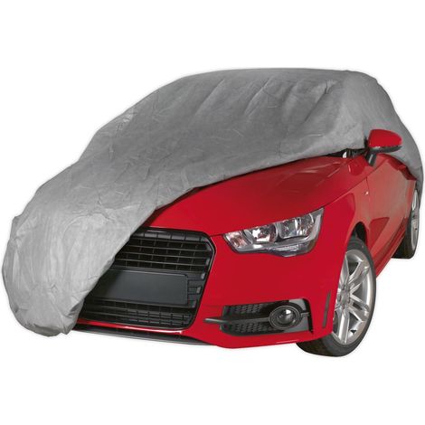 Sealey Premier 3-Layer All-Seasons Car Cover - Medium SCCM