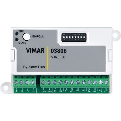 VIMAR - 03808 By-alarm Plus scheda espansione 5 In/Out
