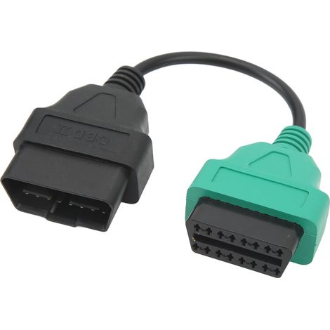 Câble de diagnostic OBD2 vert ABS pour scanner de direction assistée Fiat, outil ECU de remplacement, connexion fiable. (1/5)