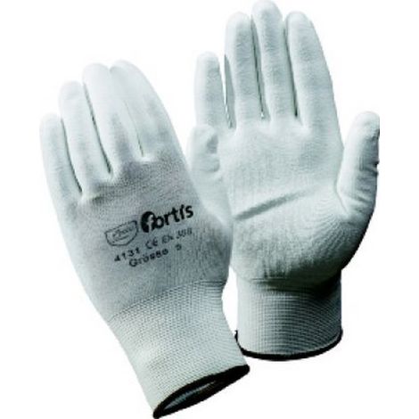 Guantes de punto -Fitter- (PU/poliéster) T7 (Por 10)