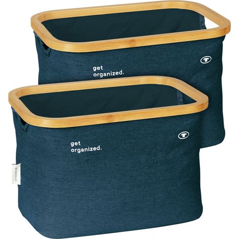 TOM TAILOR Aufbewahrungskorb, 2er Set, Navy (1/5)