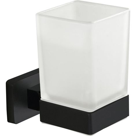 Mexen Asis bicchiere per spazzolini, nero - 7017638-70 (1/2)