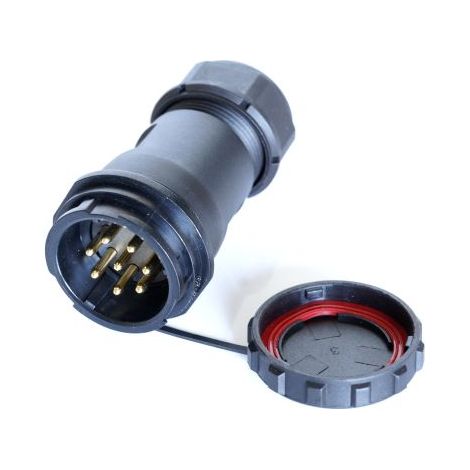 Connecteur circulaire RS PRO, Standard 8 contacts, Montage sur câble, raccordement A visser ( Prix pour 1 )
