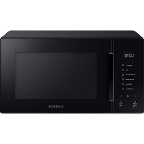 Microondas Samsung MG23T5018AK 23 litros negro 800 vatios
