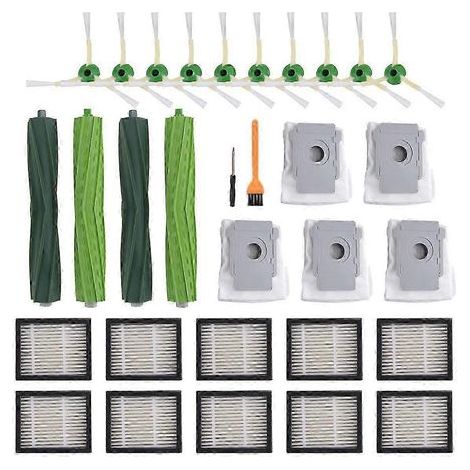 Les filtres HEPA des brosses principale et latérale de cet aspirateur robot sont compatibles avec les modèles i3 et i3+ et sont d'excellente qualité. (1/5)