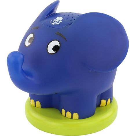 ANSMANN LED Sternenhimmel Projektor Elefant Musik Sternenlicht Einschlafhilfe