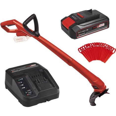 Einhell 3411104 GC-CT 18/24 Li P-Solo Power-X-Change Lawn Trimmer 18V 2.5AH Kit (1/5)