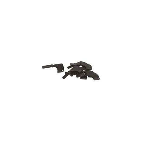 Legrand – Lot de 10 clés de réarmement pour DM – Accessoire de sécurité incendie – Compatible avec dispositifs de protection – Utilisation professionnelle