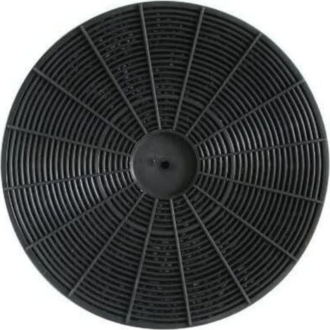 2x Filtres à charbon actif compatible avec Klarstein Zarah, Royal Flush Eco, Zola, Zelda, Balzac, Aurica hotte aspirante - 17,5 cm (1/4)