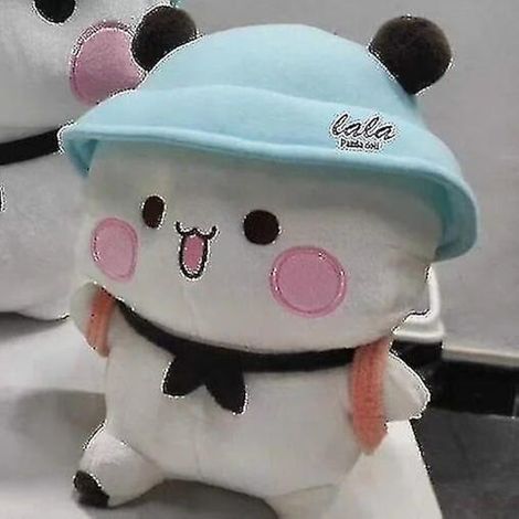 Adorables peluches Bubu et Dudu Panda, ours en peluche panda, poupée en peluche kawaii, coussin doux, GP 20 cm