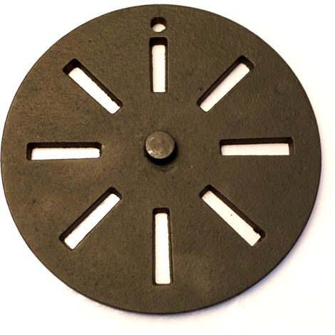 Grille à cendres pour poêles à cheminée Esbjerg 105 de Faber - fonte - dimensions d'encastrement parfaitement adaptées