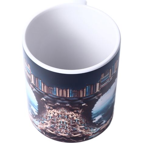 Mug 3D avec étagère, mug à thé, mug en céramique résistant à la chaleur, multifonctionnel, pour la maison, la chambre d'étudiant, le bureau, type 7 (1/5)