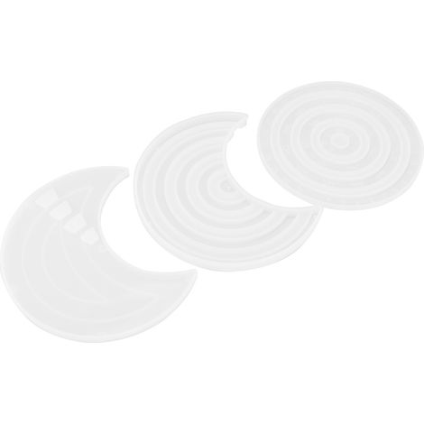 Silikonform für handgefertigte weiße Kalender-Hängeteller, Epoxidharzformen für DIY-Tischdekoration (1/5)