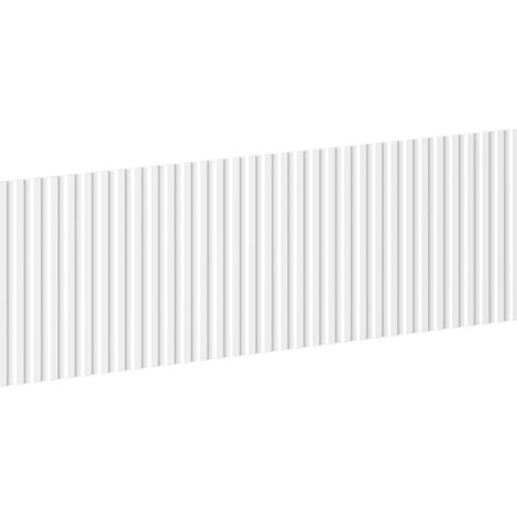 Mexen Rivel Frontpaneel für Waschtischunterschrank geriffelt 50 x 20 cm, weiß matt - 91A20-0500-235-1-01 (1/2)