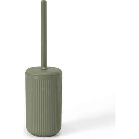 Portascopino verde in plastica rigida cannettata Arizona (1/5)