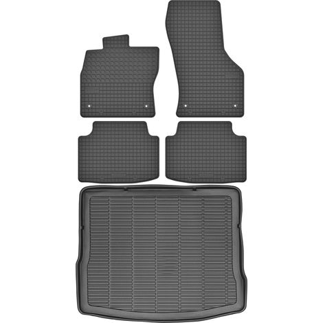 Volkswagen Tiguan II Crossover ab 2015 SET - Gummifußmatten + Kofferraummatte