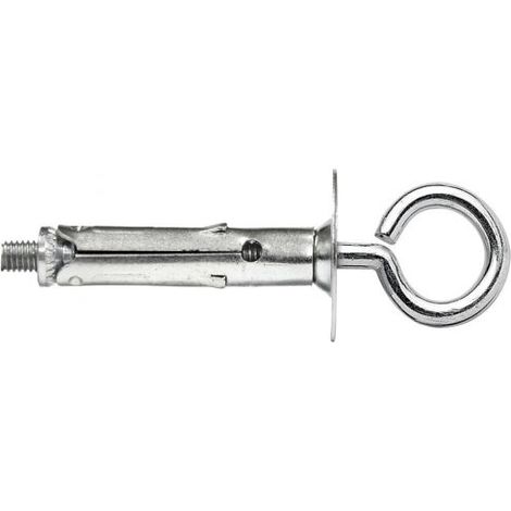 MINI TASSELLO OCCHIOLO CHIUSO D 6 MM ACC ZINCOC 100 PZ