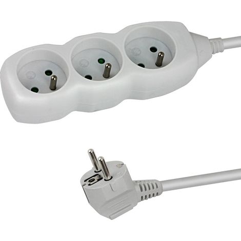 Regleta Esperanza 3 Tomas 1.5M Blanco