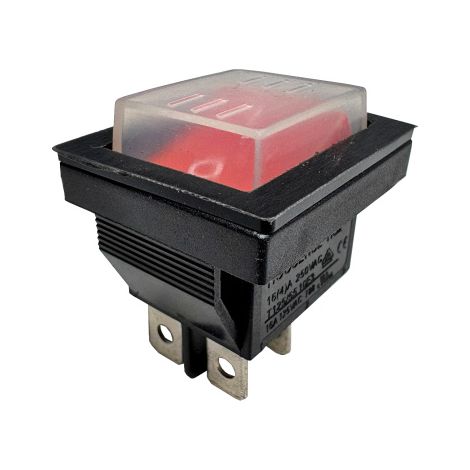HOOSENSE HS2 Wippschalter Kippschalter 250V 16A 4Pin Schalter für Hauswasserwerk uvm. (1/5)