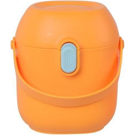 450 ml doppelwandiger, luftdichter, tragbarer und feuchtigkeitsbeständiger Behälter zur Aufbewahrung von Babymilchpulver, für Speisen und Snacks, (1/5)