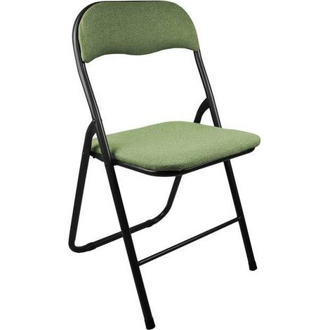 6 x SEDIA PIEGHEVOLE BOUCLE POLO VERDE 10