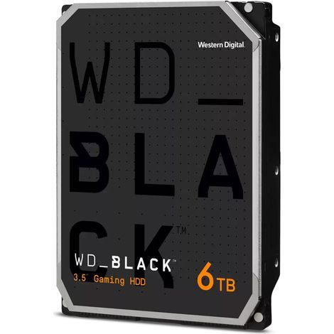 Disco duro WD Black de 6 TB, SATA 6 Gb/s, para escritorio, 8,89 cm, 3,5 pulgadas (1/2)